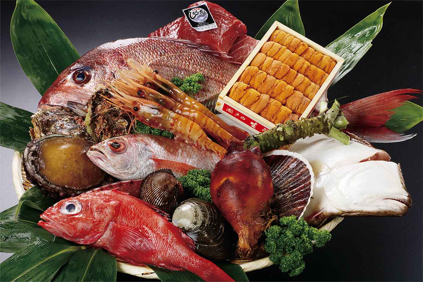 三陸寿司 岩手の魚介類